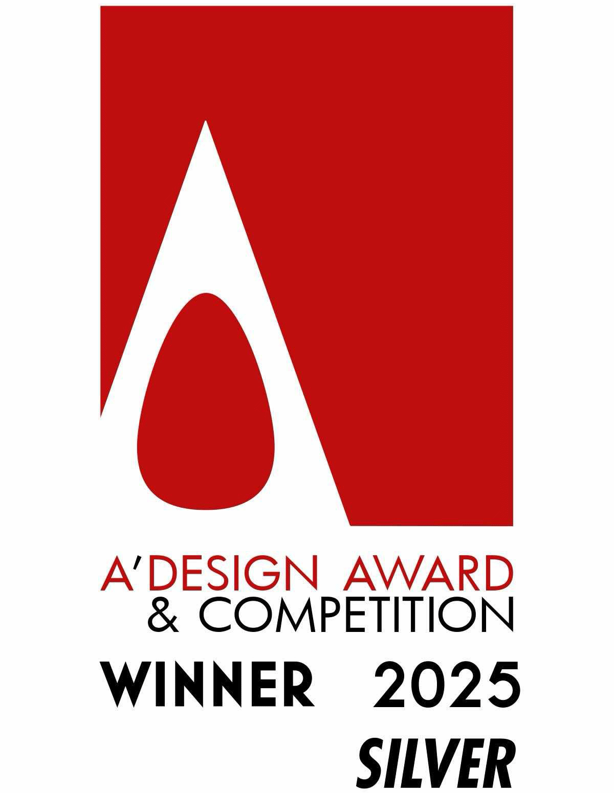 A'DESIGN & AWARD & COMPETITION Winner 2025 Silver